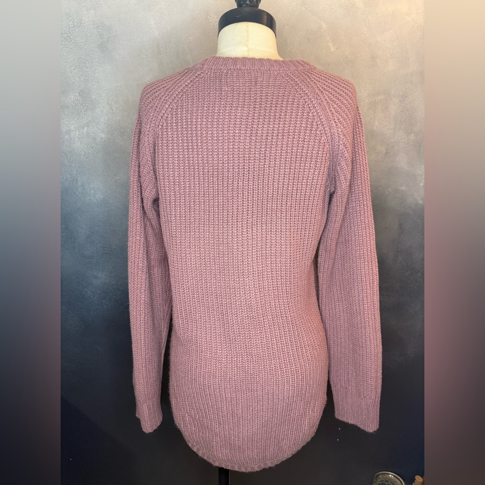 Arizona Jean Co. Mauve Knit Sweater Size Large - Picture 4 of 8